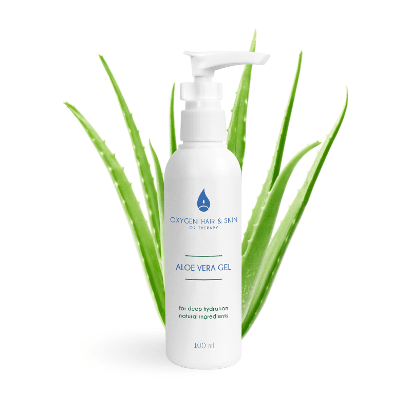 Aloe Vera Gel - Entzndungshemmend fr die Kopfhaut - Oxygeni